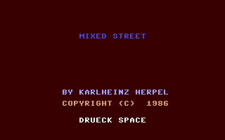 Mixed Street — sstitle (DE)