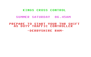 Rail Traffic Control : Kings Cross — sstitle (WOR)