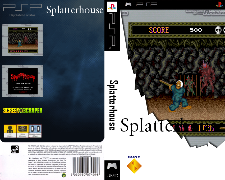 Splatterhouse — box-texture (SS)