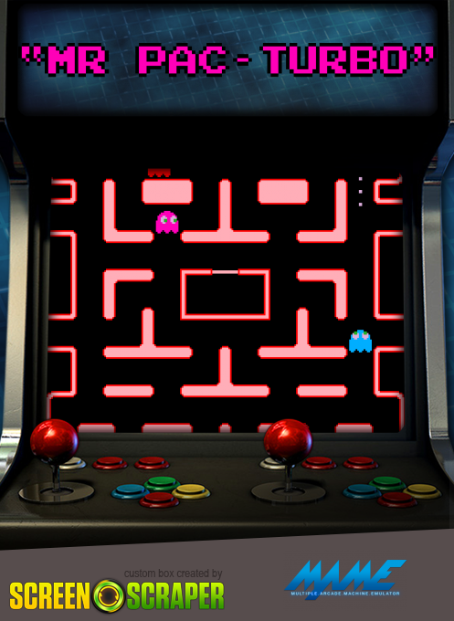 Mr Pac-Turbo box art