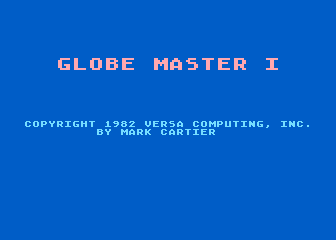 Globe Master — sstitle (WOR)