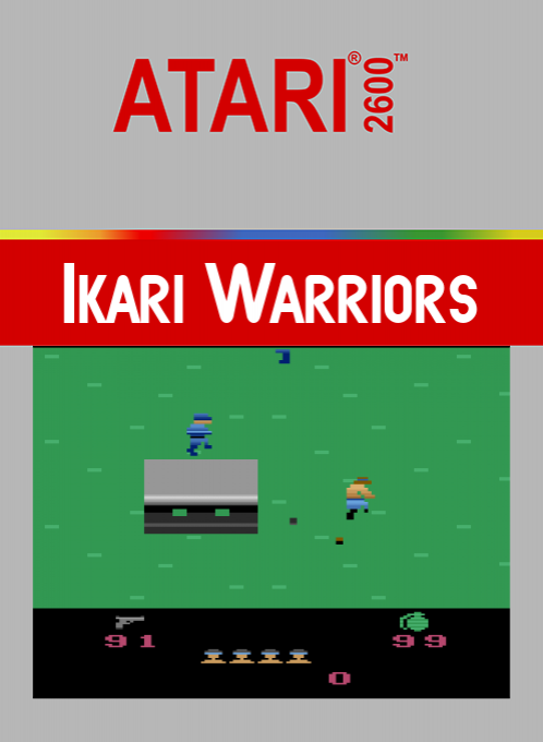 Ikari Warriors — box-2D (SS)