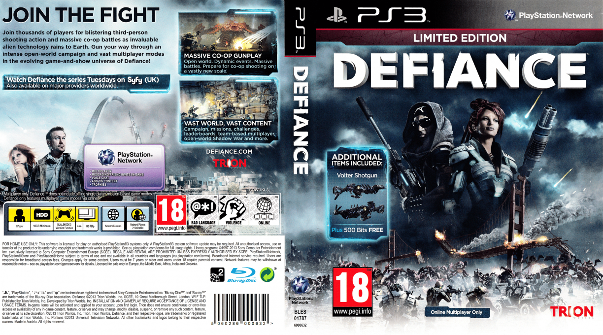 Defiance — box-texture (EU)