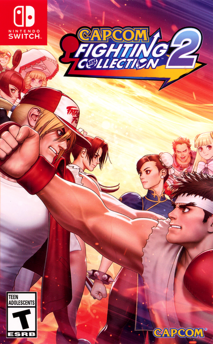 Capcom Fighting Collection 2 box art