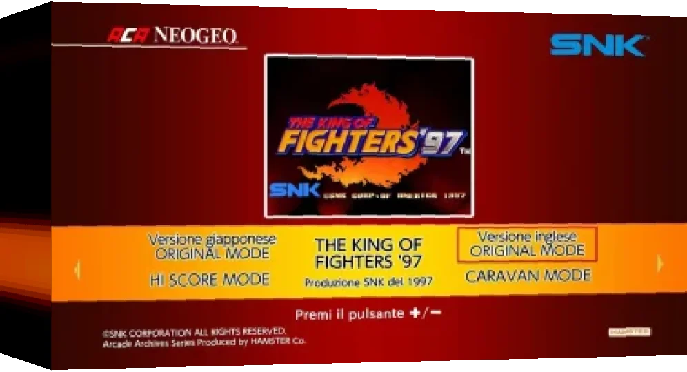 Aca Neogeo The King Of Fighters '97 — box-3D (WOR)