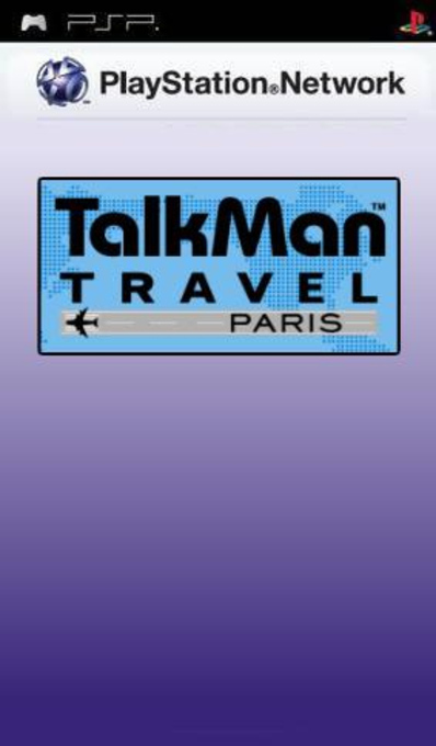 TalkMan Travel - Paris box art
