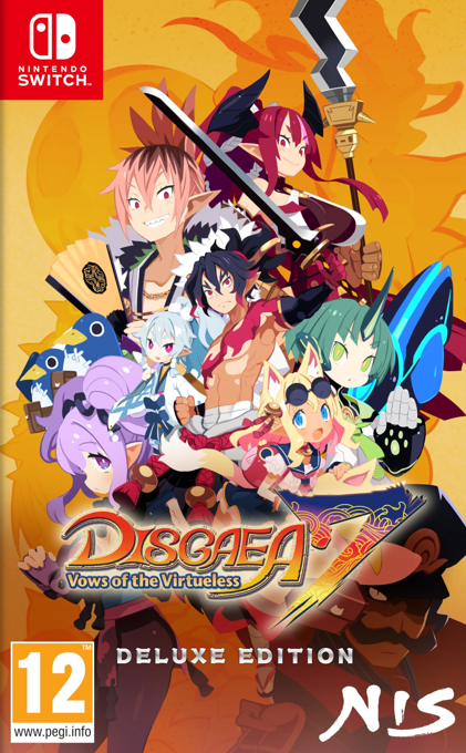 Disgaea 7 - Vows of the Virtueless — box-2D (EU)