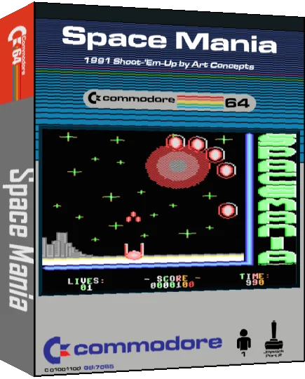 Space Mania — box-3D (CUS)