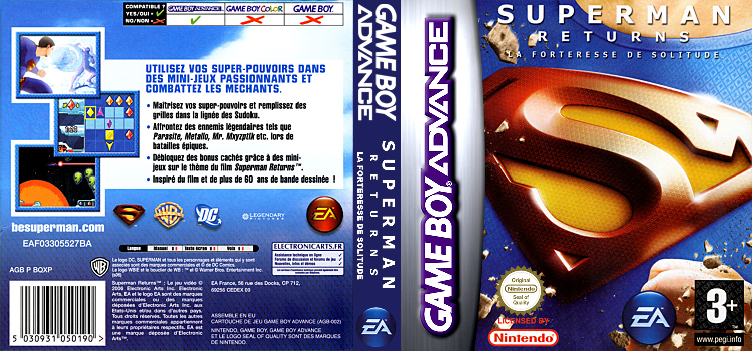 Superman Returns - Fortress of Solitude — box-texture (FR)