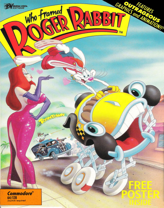 Who Framed Roger Rabbit box art