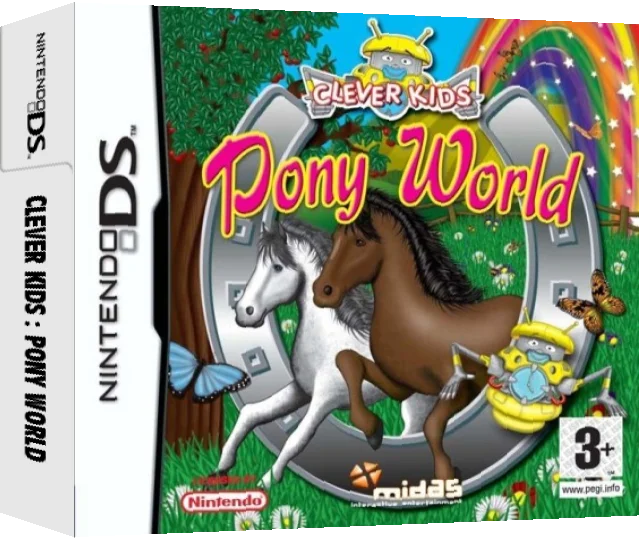 Clever Kids - Pony World — box-3D (EU)