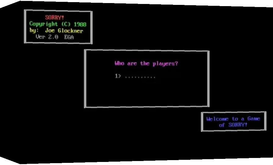 Sorry! — box-3D (WOR)
