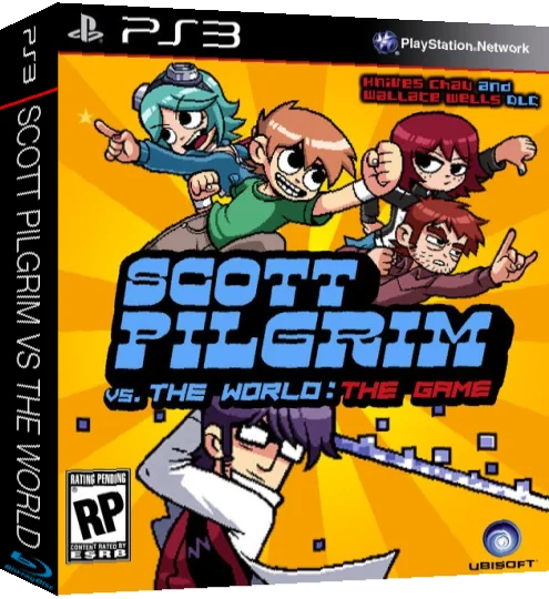 Scott Pilgrim vs The World — box-3D (US)