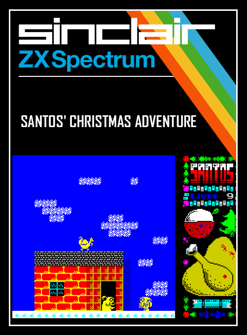 Santos' Christmas Adventure box art
