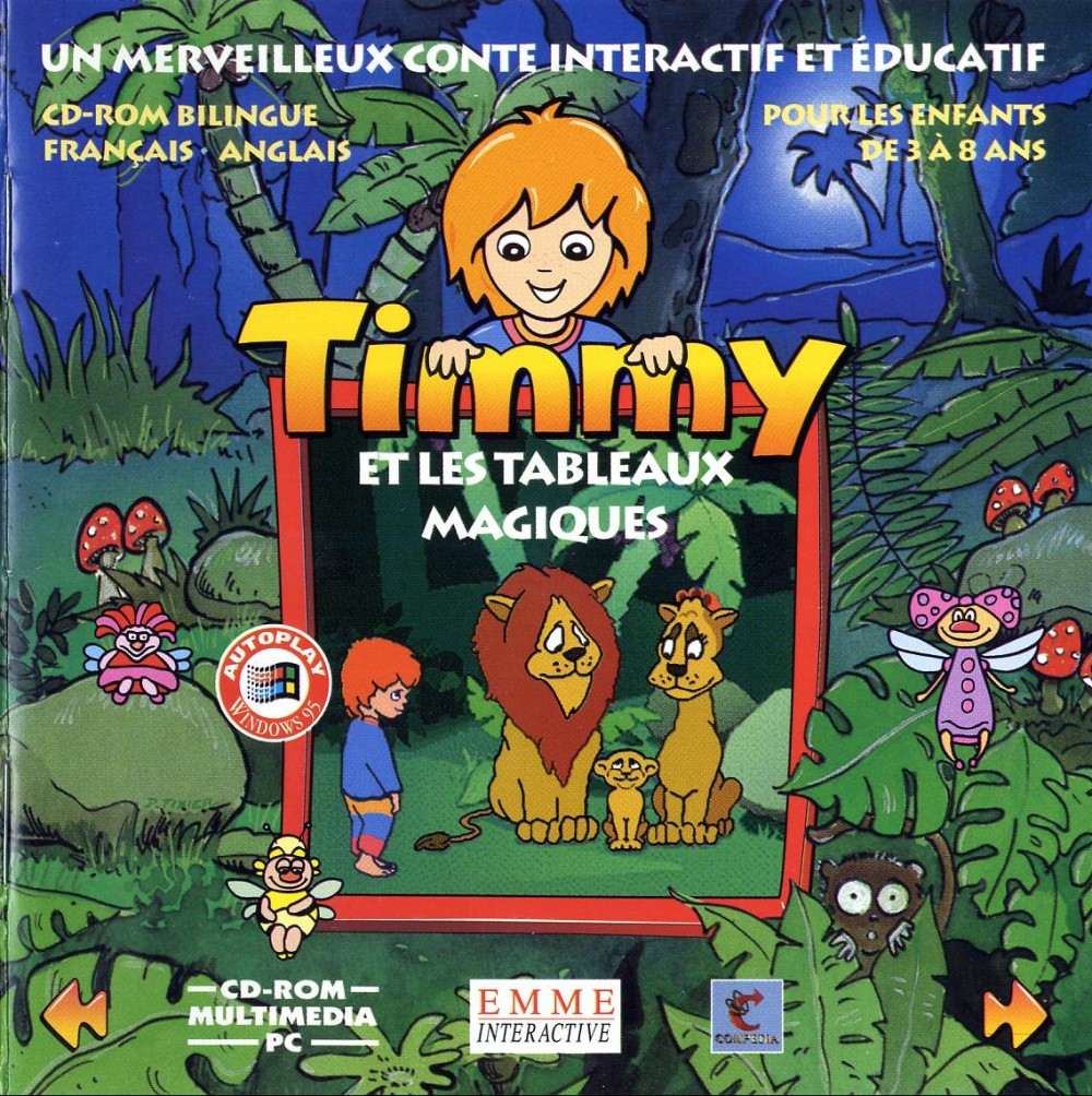 Timmy and the Magic Pictures — box-2D (CUS)