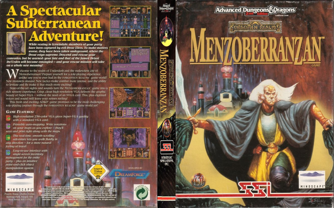 Menzoberranzan — box-texture (EU)