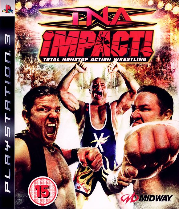 TNA Impact! Total Nonstop Action Wrestling — box-2D (EU)
