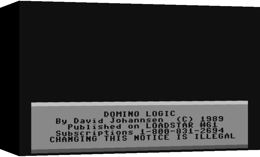 Domino Logic — box-3D (WOR)