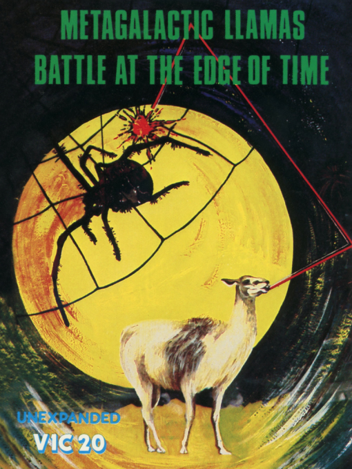 Metagalactic Llamas Battle At The Edge Of Time box art