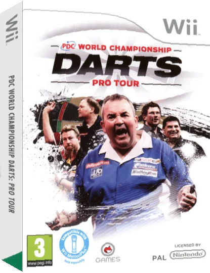 PDC World Championship Darts - Pro Tour — box-3D (UK)