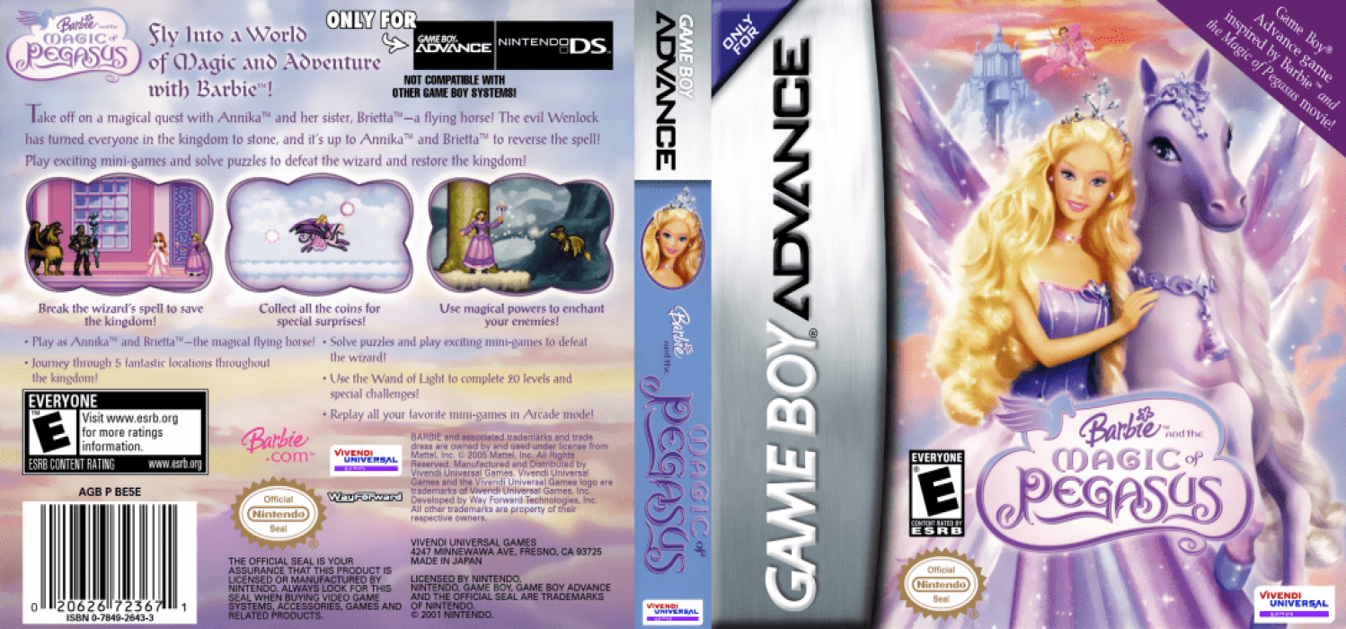 Barbie and the Magic of Pegasus — box-texture (US)