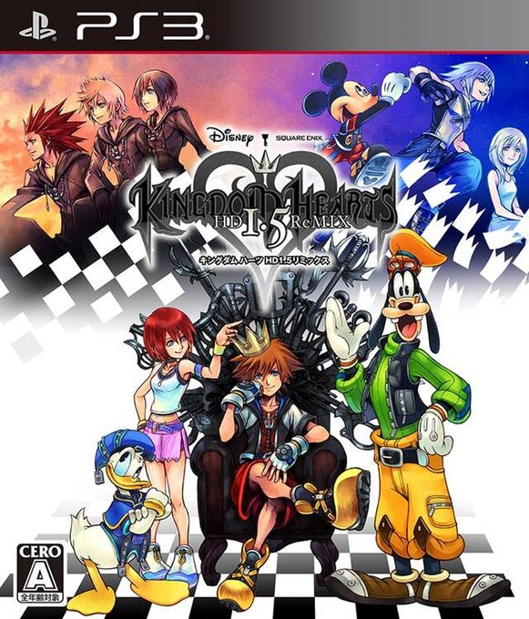 Kingdom Hearts - HD 1.5 Remix — box-2D (JP)