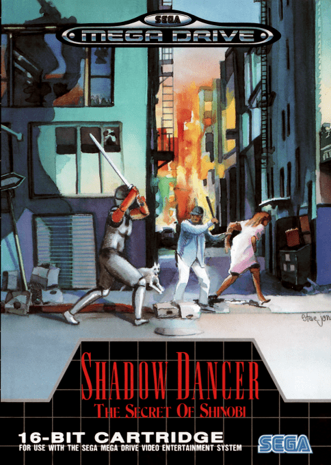 Shadow Dancer : The Secret of Shinobi — box-2D (EU)