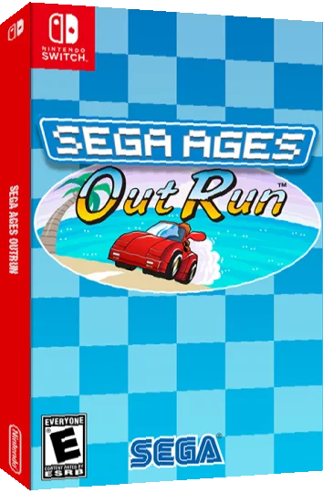 SEGA AGES OutRun — box-3D (US)