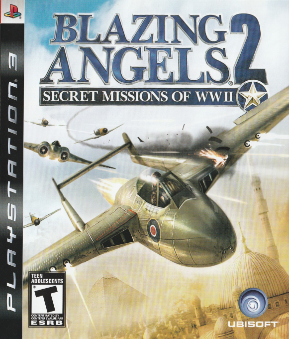 Blazing Angels 2 - Secret Missions of WWII — box-2D (CA)