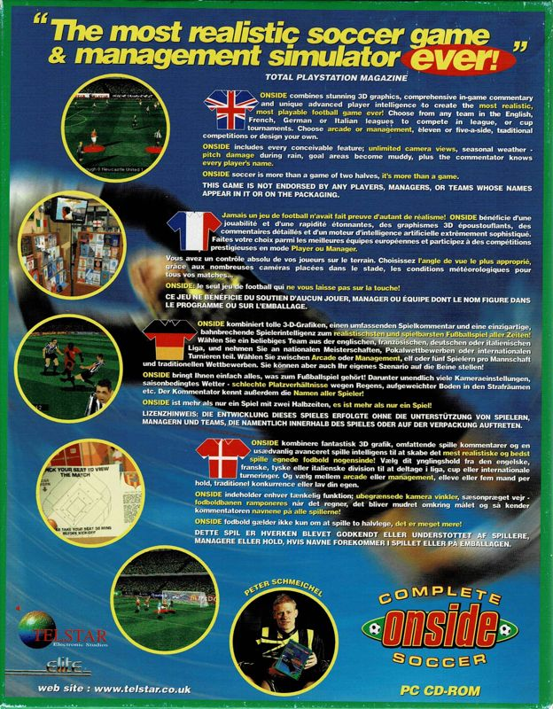 Onside Complete Soccer — box-2D-back (EU)