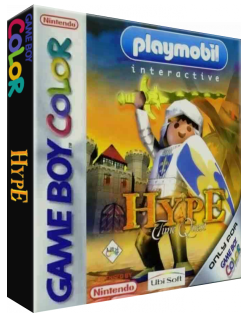 Hype - The Time Quest — box-3D (EU)