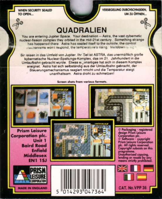 Quadralien — box-2D-back (EU)