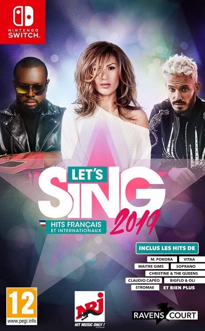 Let's Sing 2019 - Hits Français et Internationaux box art