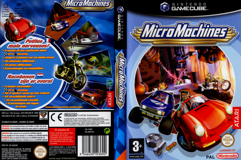 Micro Machines — box-texture (FR)