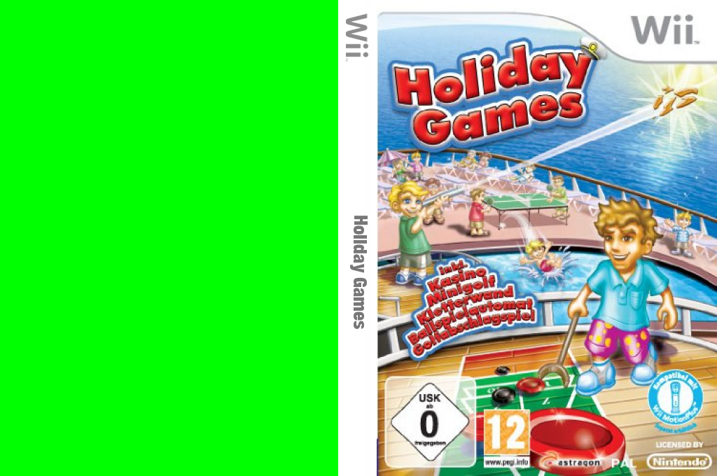 Holiday Games — box-texture (DE)