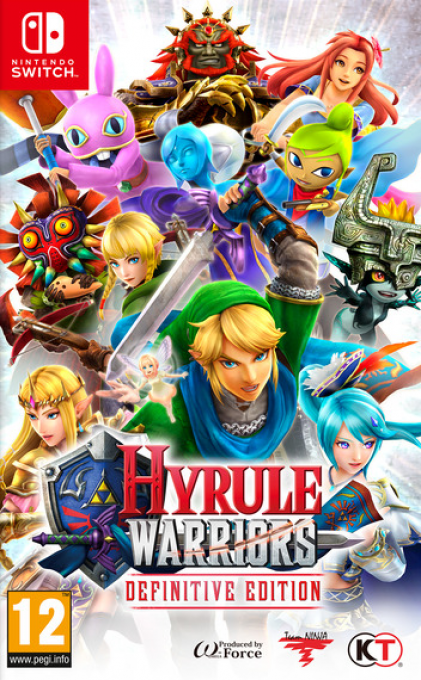 Hyrule Warriors - Definitive Edition — box-2D (EU)