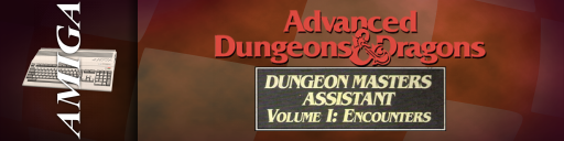 Advanced Dungeons & Dragons - Dungeon Masters Assistant - Volume I - Encounters — screenmarqueesmall (US)
