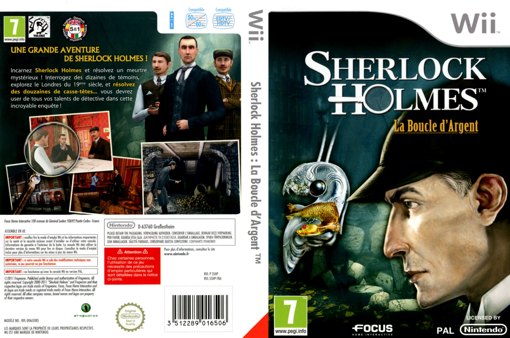 Sherlock Holmes - The Silver Earring — box-texture (FR)