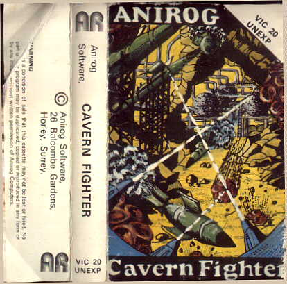Cavern Fighter — box-scan (US)