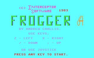 Frogger 64 — sstitle (WOR)
