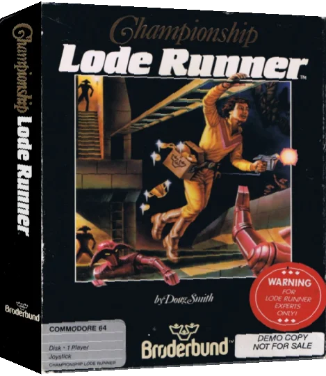 Championship Lode Runner — box-3D (US)
