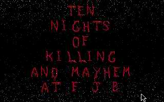 Ten Nights Of Killing And Mayhem At F.j.b. II — sstitle (WOR)
