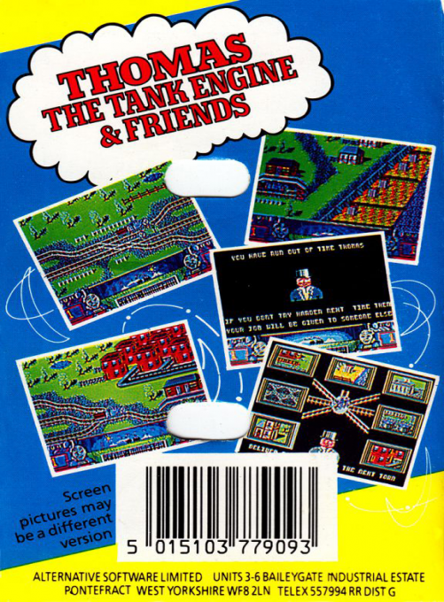 Thomas The Tank Engine And Friends — box-2D-back (EU)