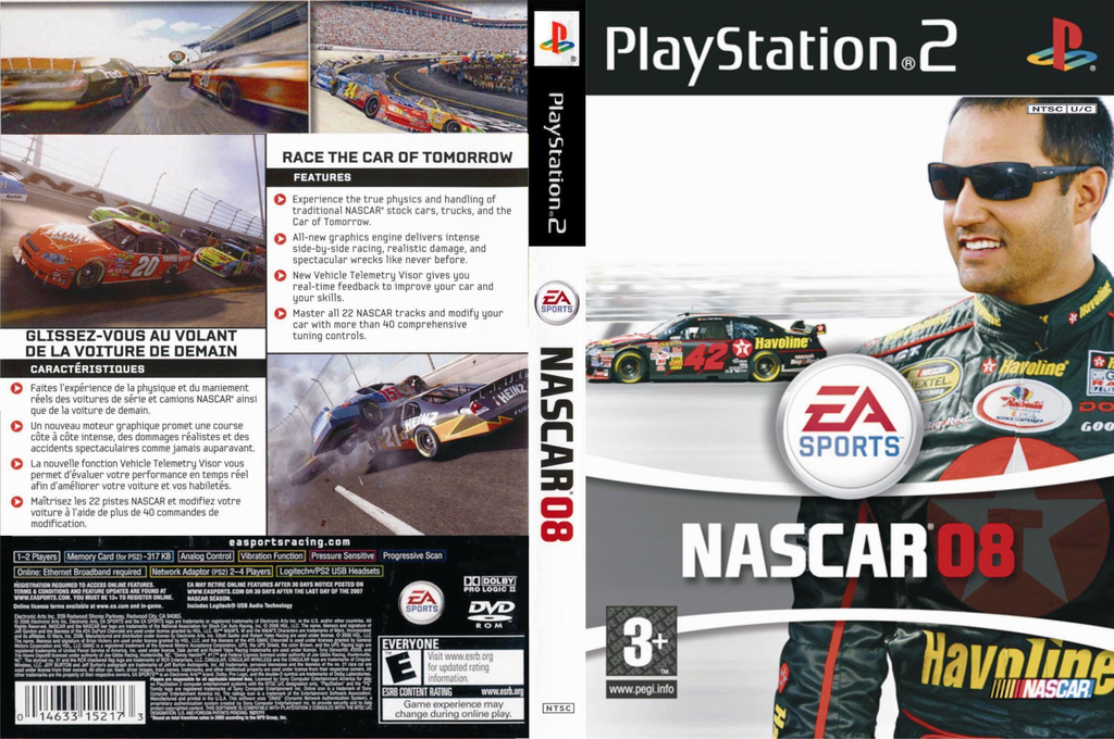 NASCAR 08 — box-texture (FR)