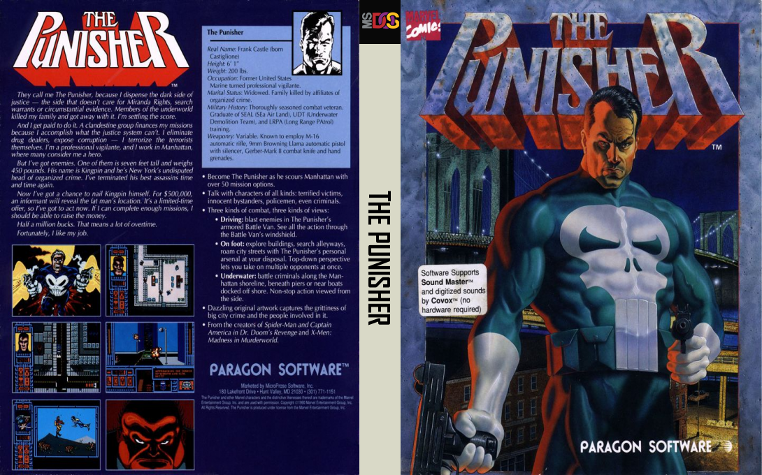 Punisher, The — box-texture (US)