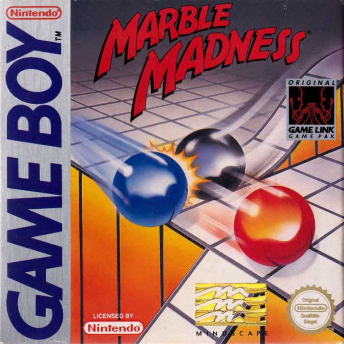Marble Madness — box-2D (DE)