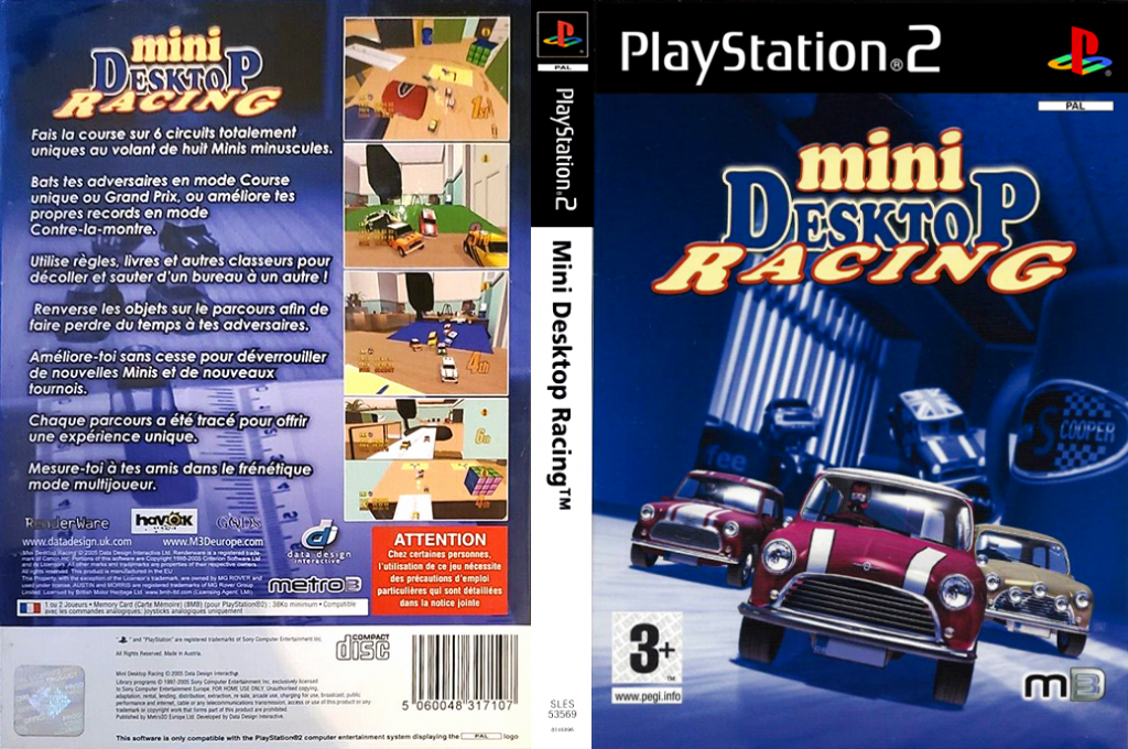 Mini Desktop Racing — box-texture (FR)