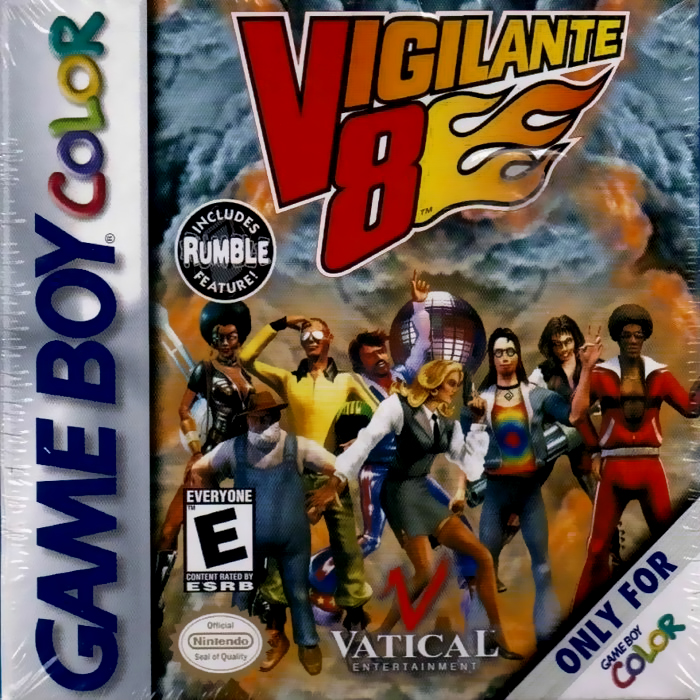 Vigilante 8 box art