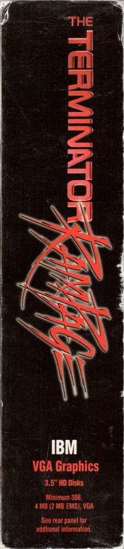 Terminator, The - Rampage — box-2D-side (EU)