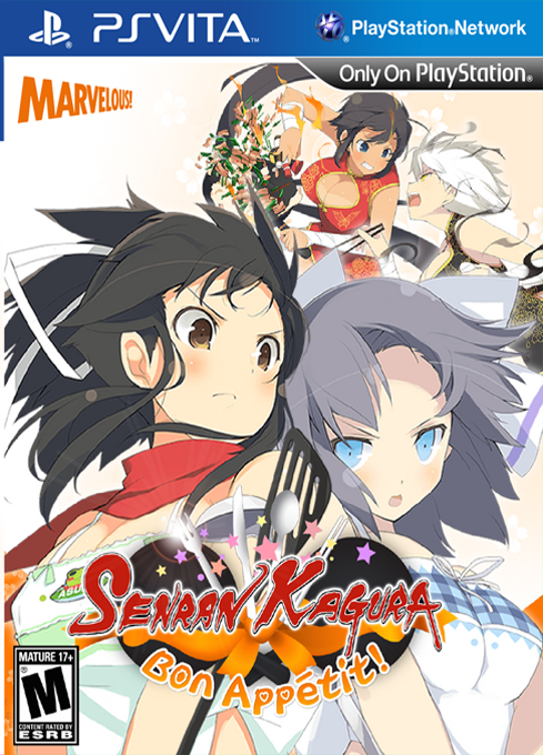 Senran Kagura - Bon Appetit! box art